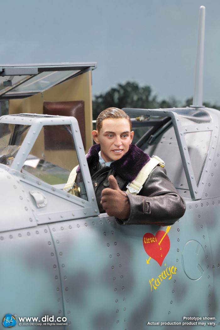 WWII German Ace Pilot Erich Hartmann 1/6