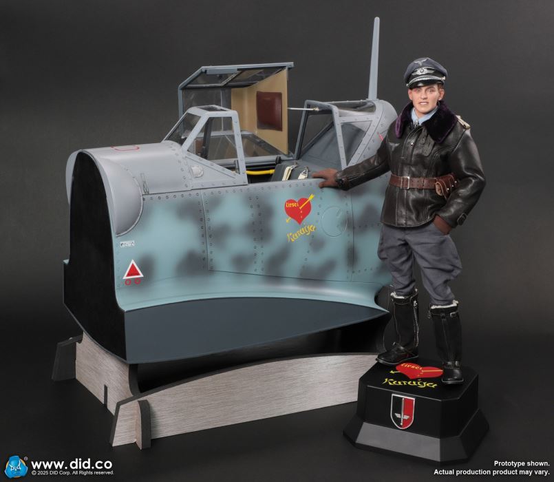 WWII German Ace Pilot Erich Hartmann 1/6