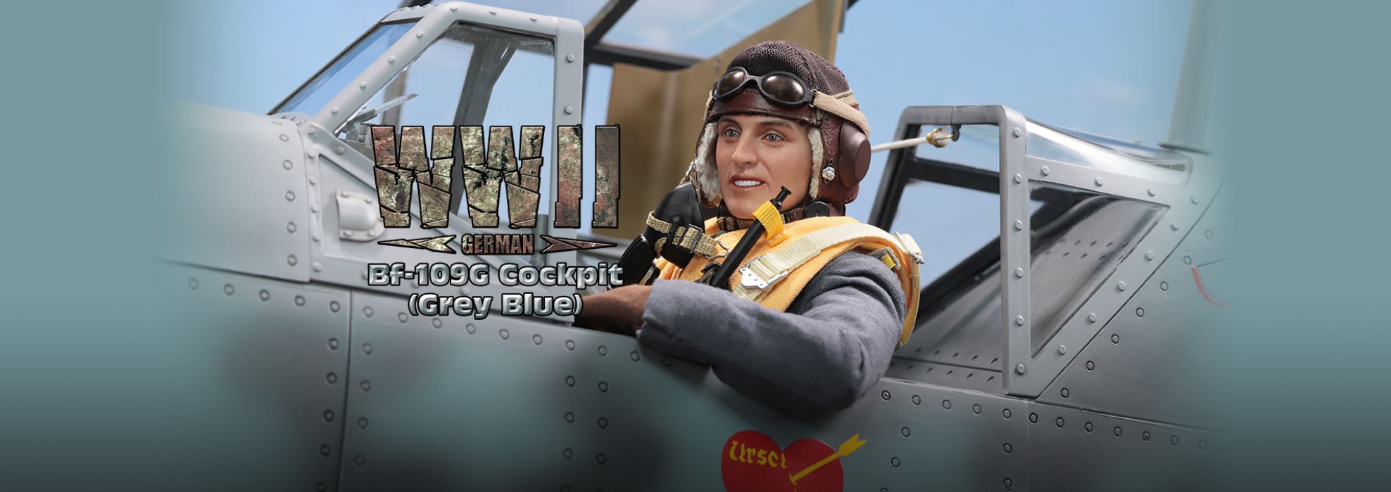 WWII German Ace Pilot Erich Hartmann 1/6