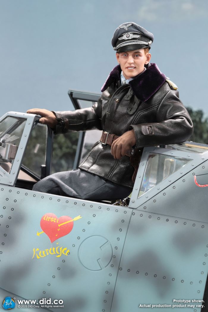 WWII German Ace Pilot Erich Hartmann 1/6