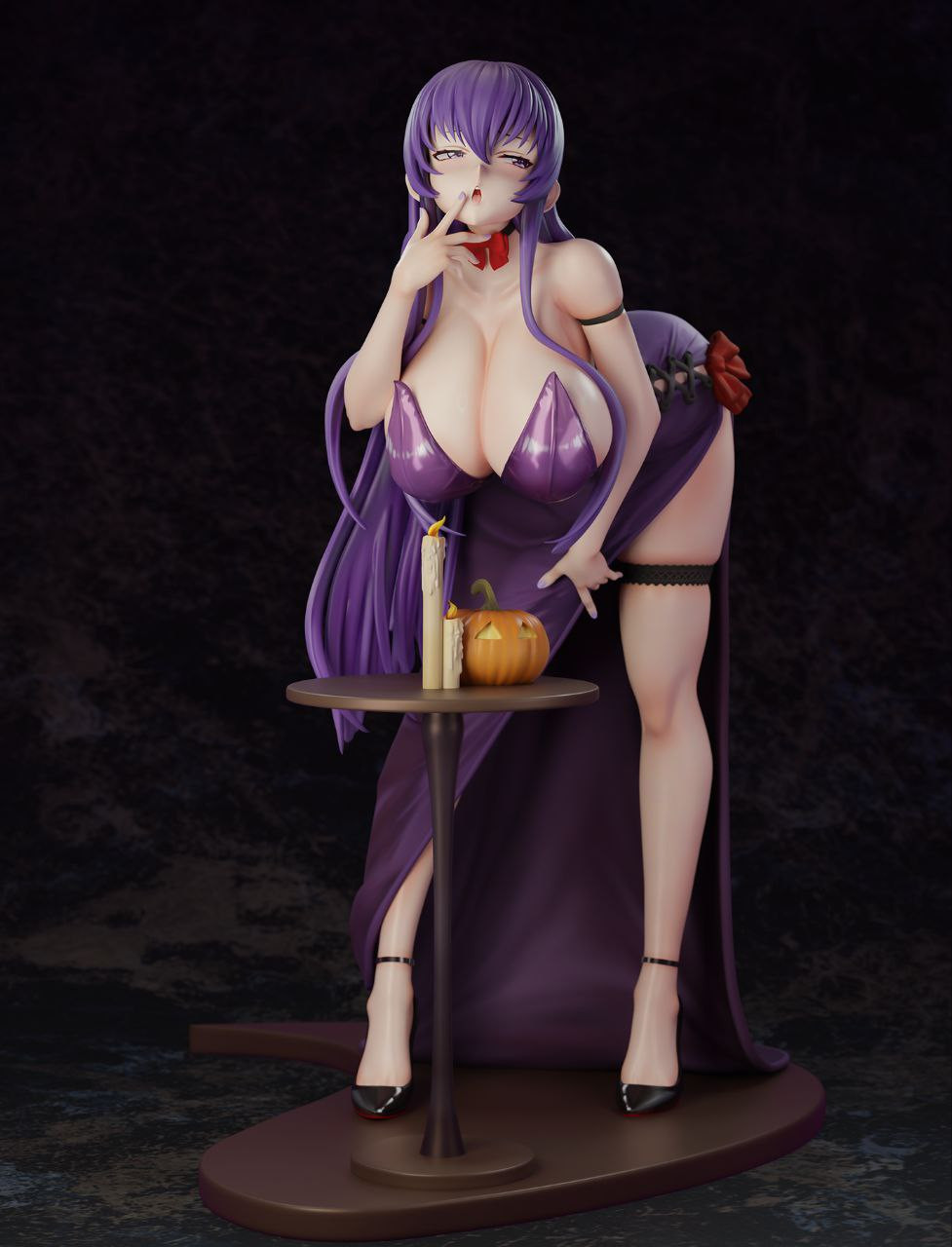 Busujima Saeko Halloween dance party - Highschool of the Dead 1/6