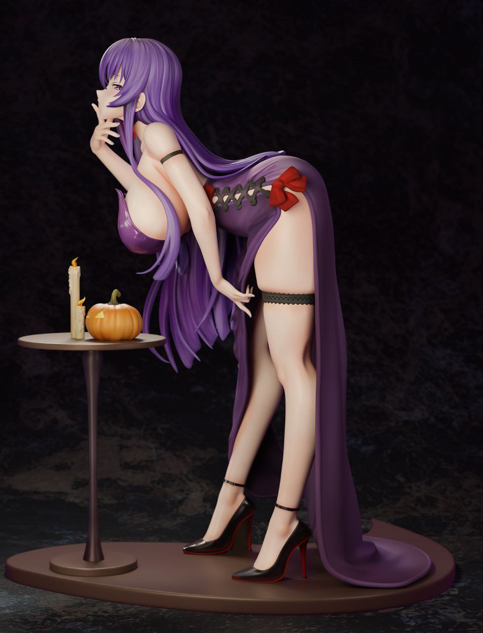 Busujima Saeko Halloween dance party - Highschool of the Dead 1/6