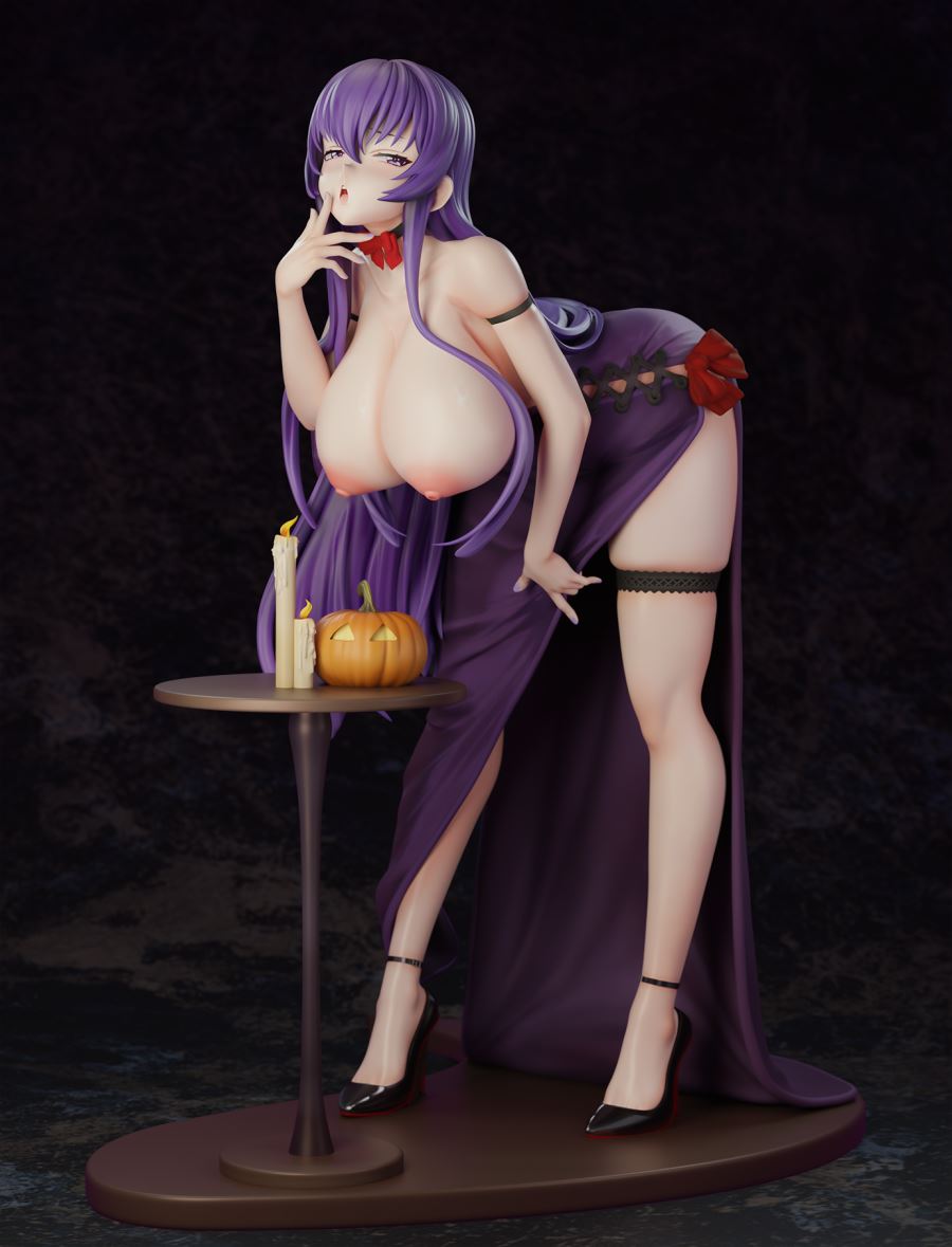 Busujima Saeko Halloween dance party - Highschool of the Dead 1/6
