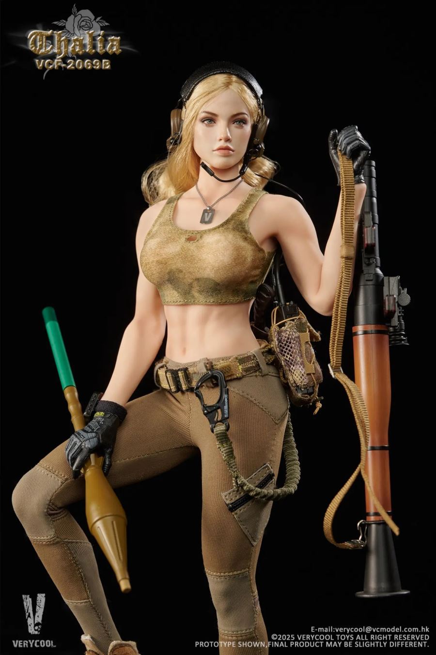 Desert female soldier - Thalia [VCF-2069] 1/6