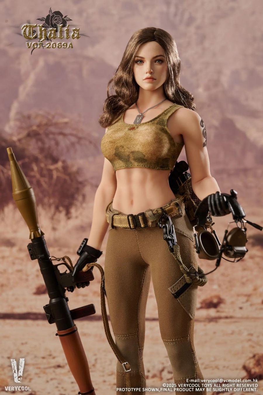 Desert female soldier - Thalia [VCF-2069] 1/6