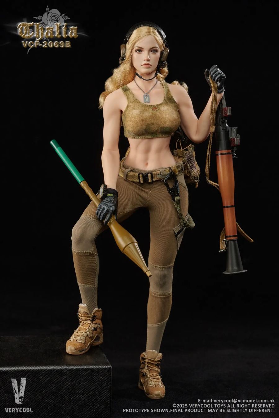 Desert female soldier - Thalia [VCF-2069] 1/6