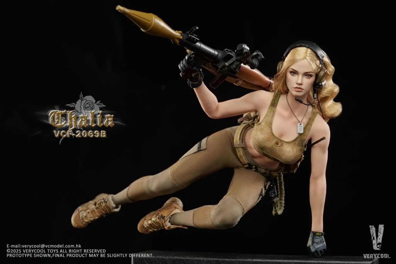 Desert female soldier - Thalia [VCF-2069] 1/6