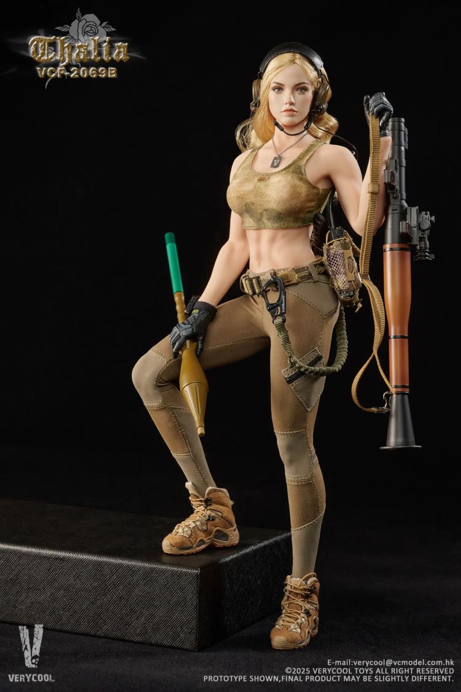 Desert female soldier - Thalia [VCF-2069] 1/6