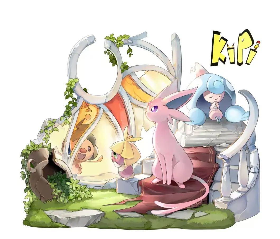 Espeon & Umbreon - Pokemon