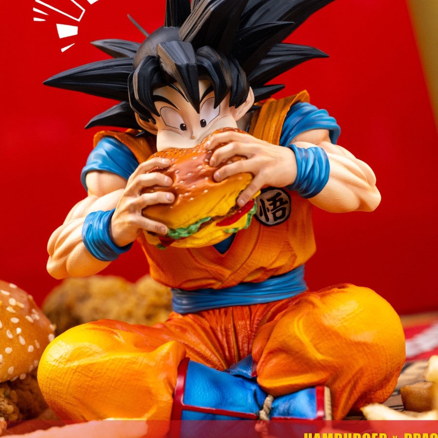 Goku eat Hamburger - Dragon Ball
