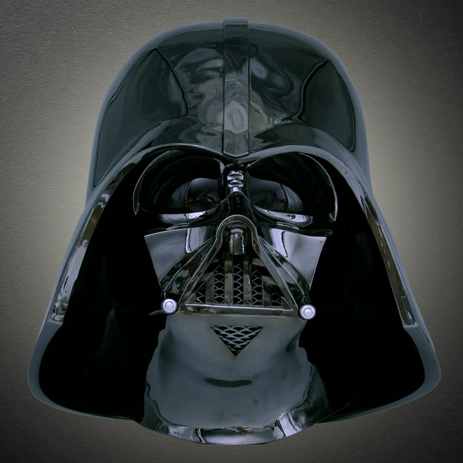 Darth Vader Helmet (Black Chrome)