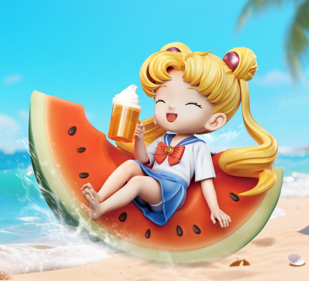 Summer Watermelon Tsukino Usagi - Sailor Moon