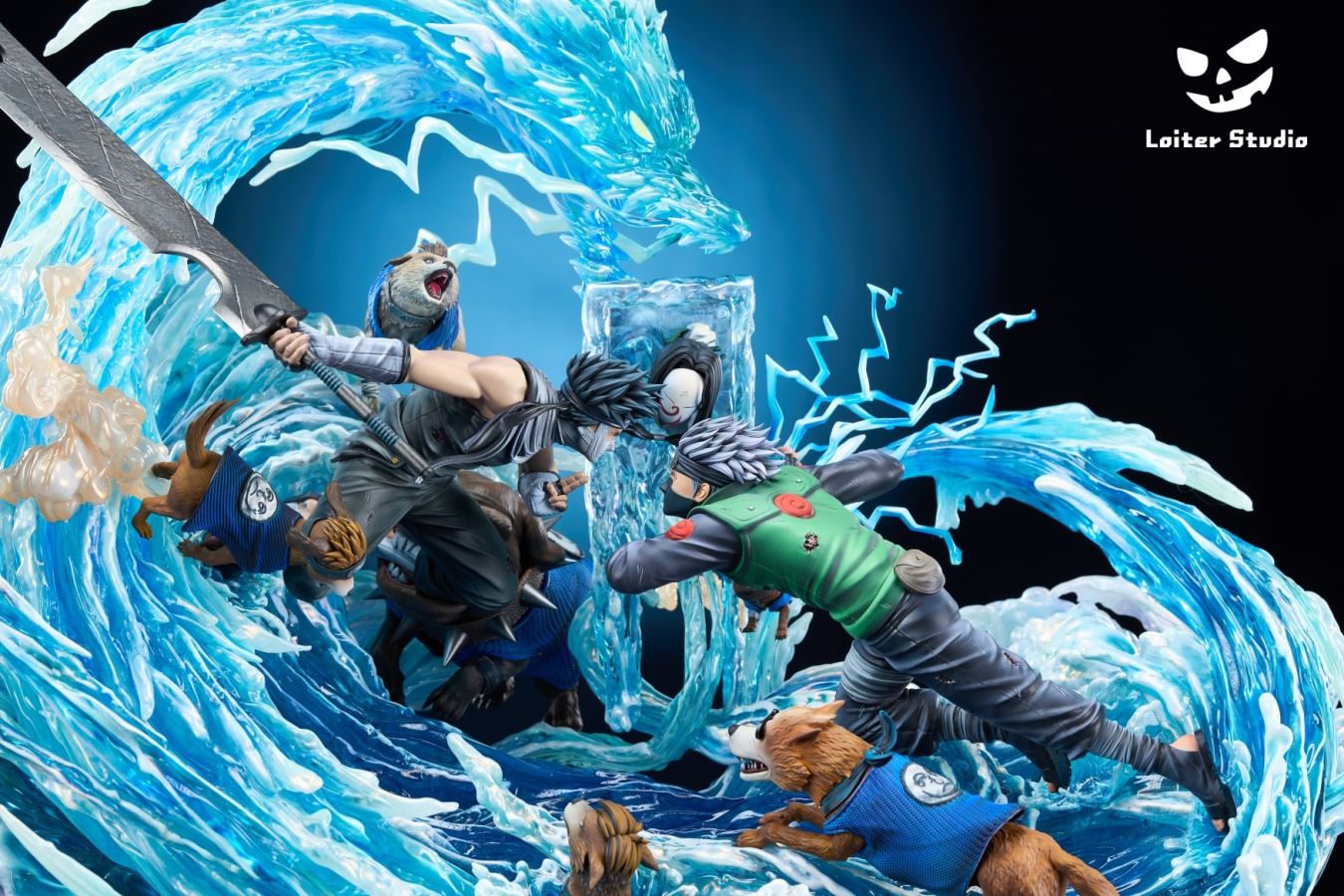 Battle of the Bridge: Zabuza vs Kakashi - Naruto 1/8