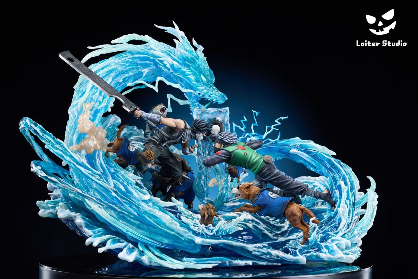 Battle of the Bridge: Zabuza vs Kakashi - Naruto 1/8