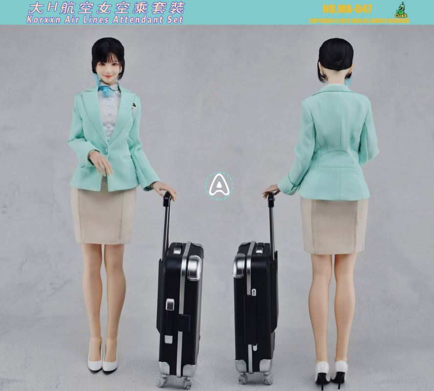 Korxxn Air Lines Attendant Set