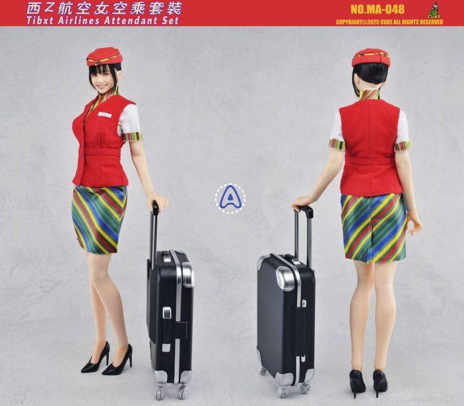 Korxxn Air Lines Attendant Set
