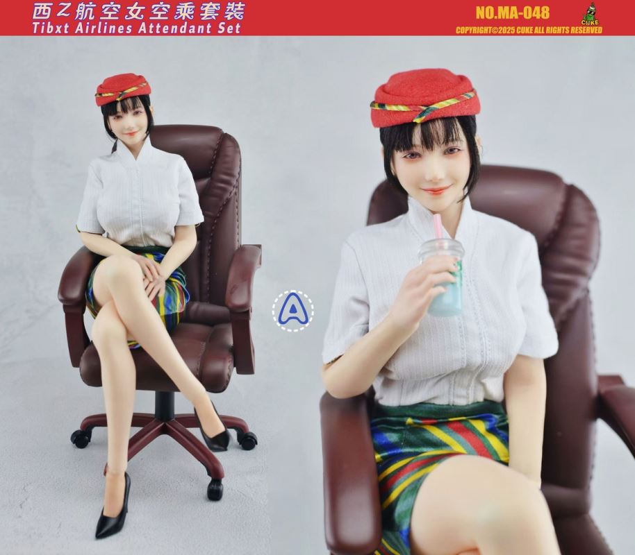 Korxxn Air Lines Attendant Set