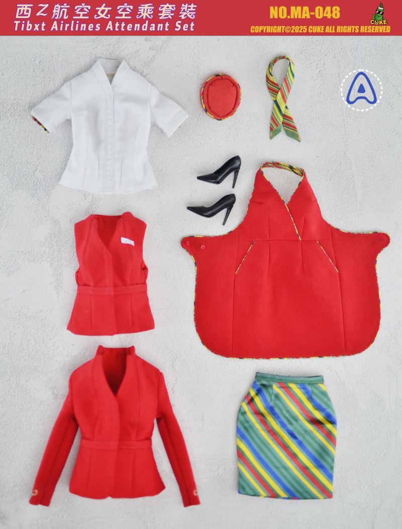 Korxxn Air Lines Attendant Set