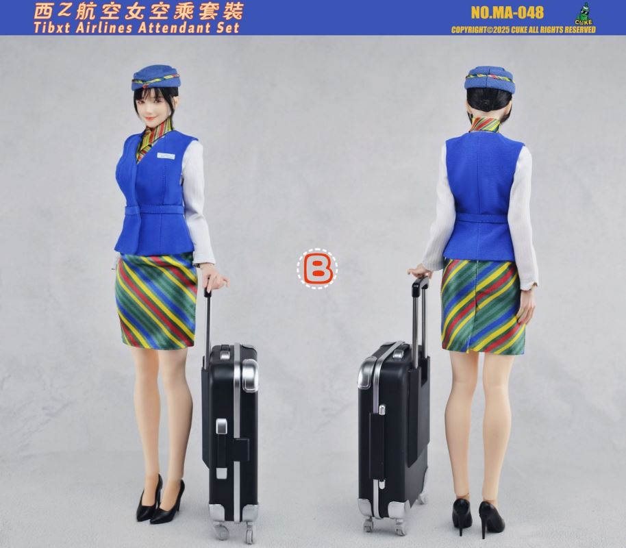 Korxxn Air Lines Attendant Set