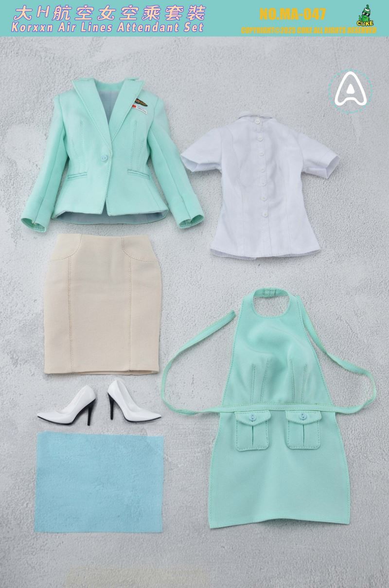 Korxxn Air Lines Attendant Set