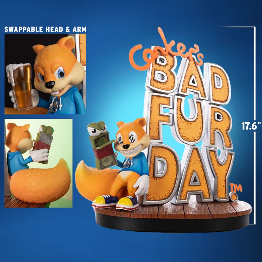 Conker's Bad Fur Day Game Cover (Exclusive Edition)