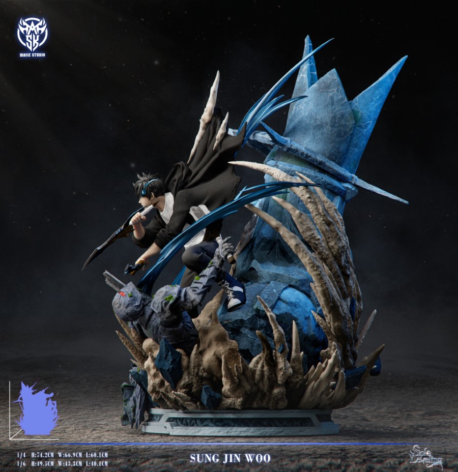 Sung Jin-woo vs Divine Statue Boss