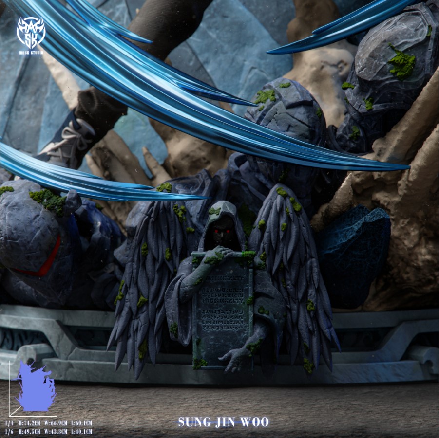 Sung Jin-woo vs Divine Statue Boss