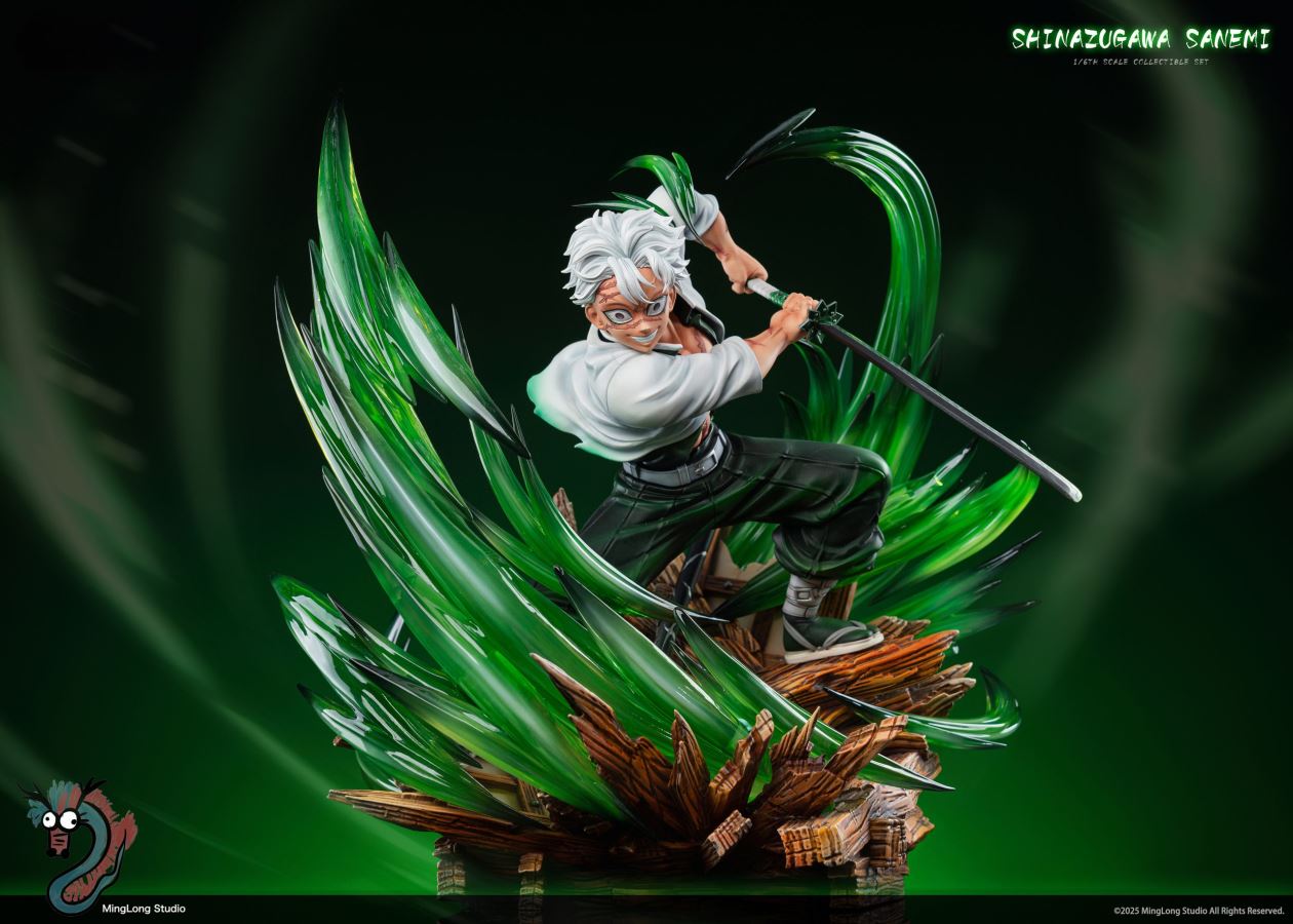 Wind Hashira Sanemi Shinazugawa - Demon Slayer