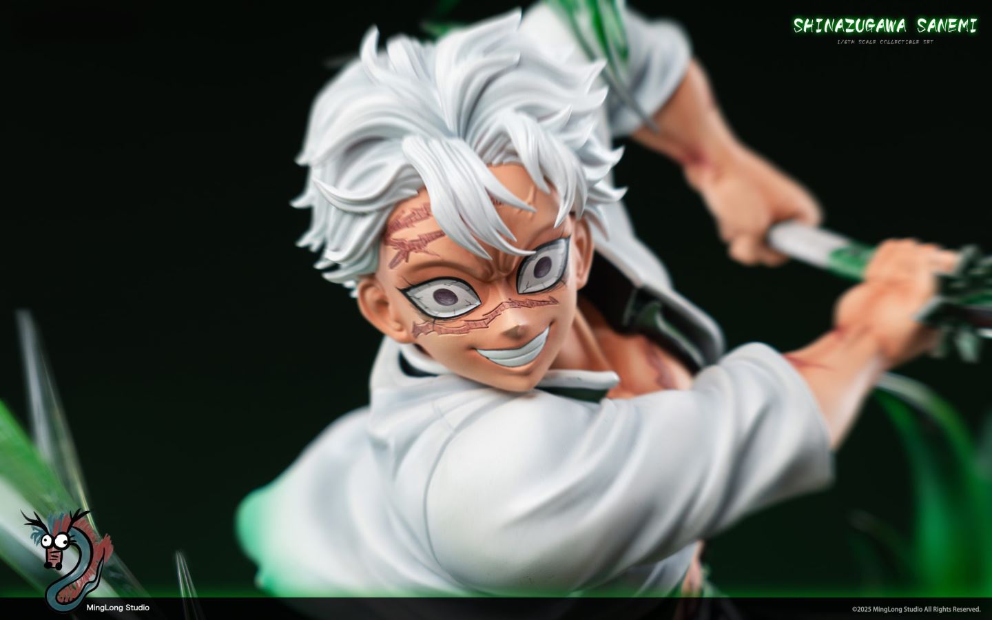 Wind Hashira Sanemi Shinazugawa - Demon Slayer