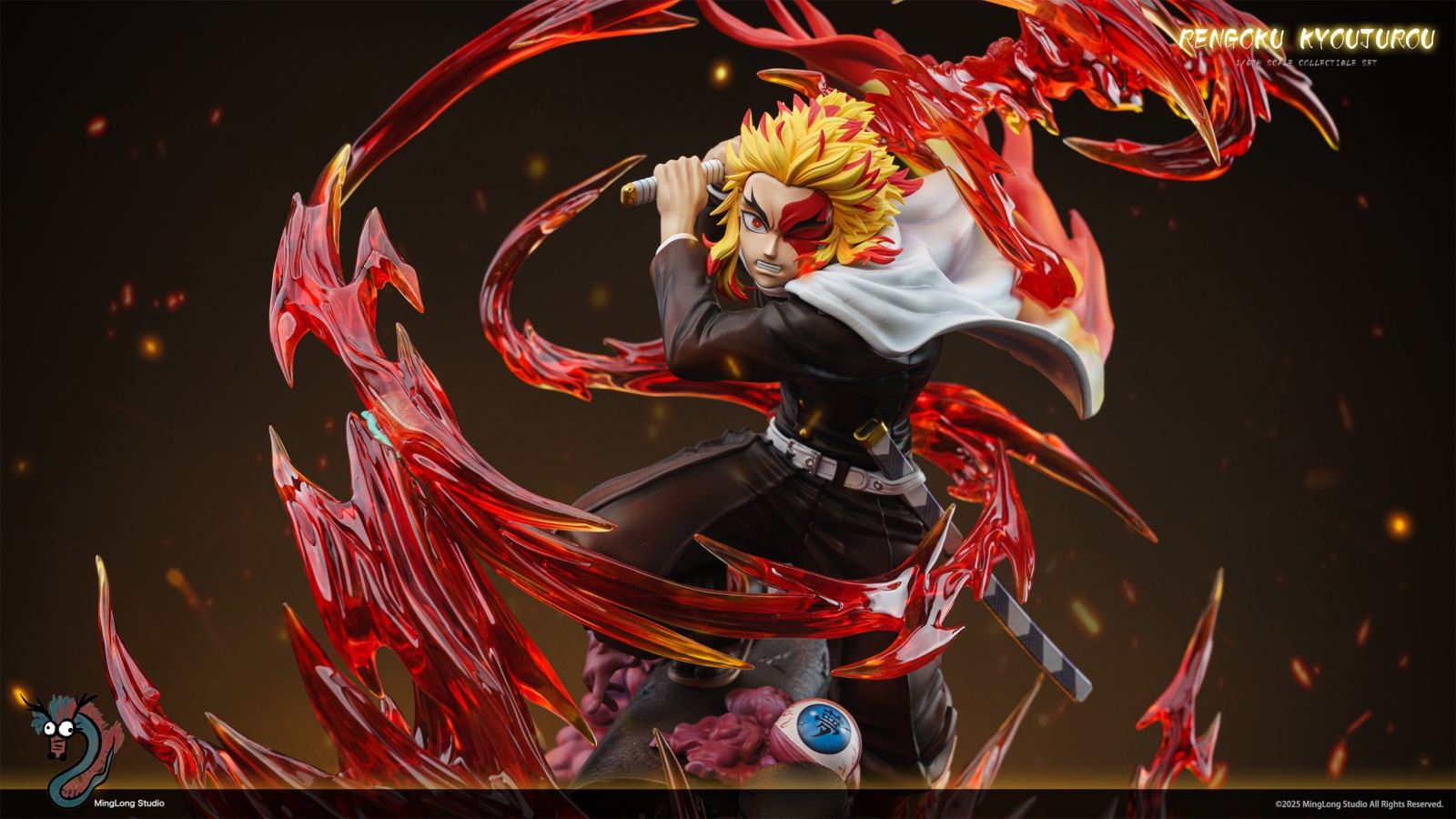 Flame Hashira Kyojuro Rengoku - Demon Slayer