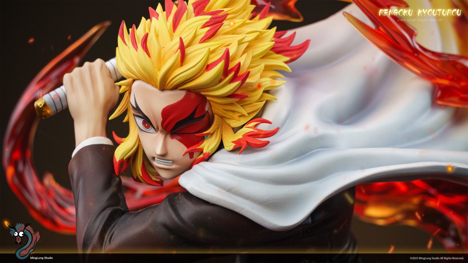 Flame Hashira Kyojuro Rengoku - Demon Slayer