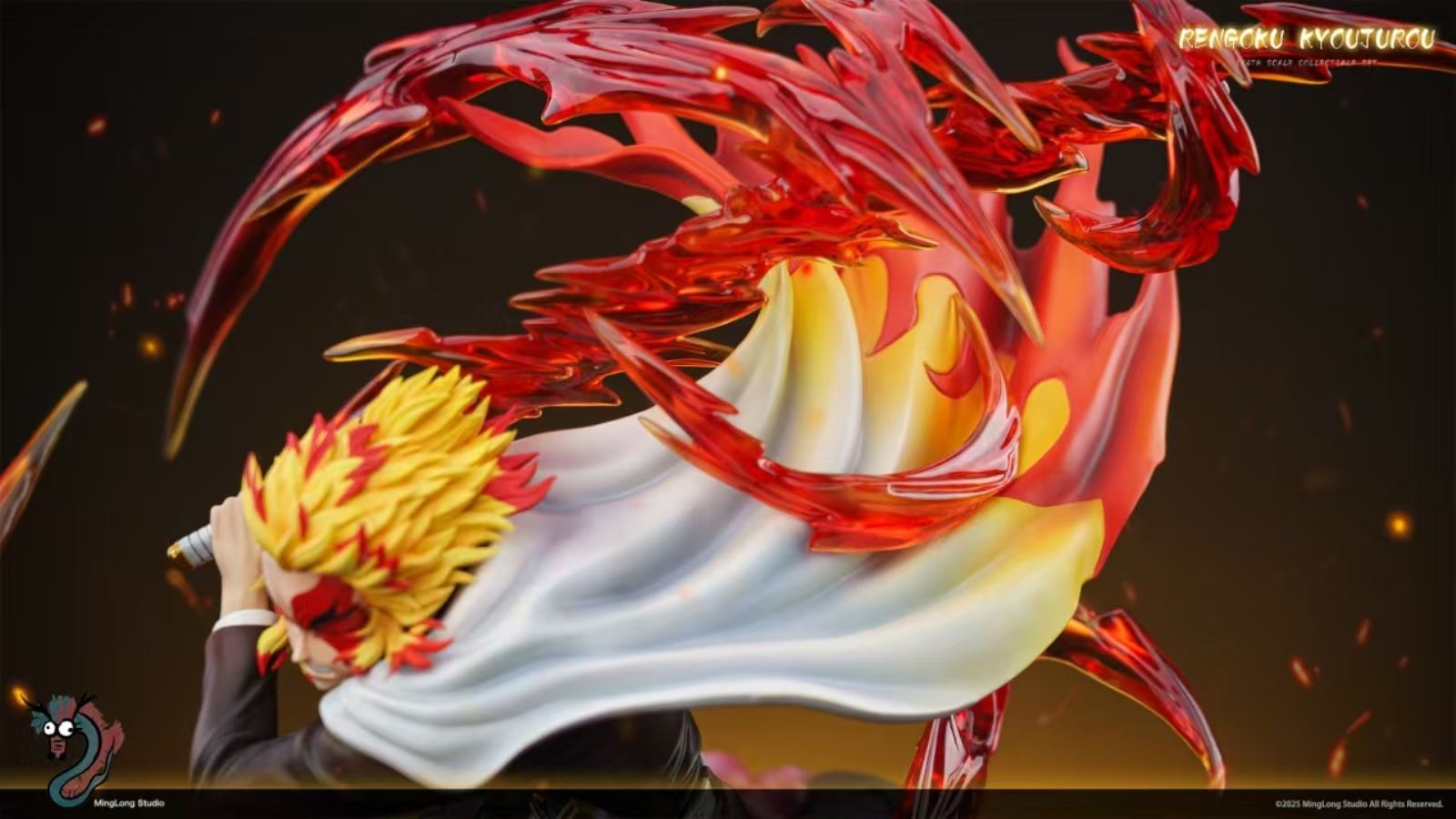 Flame Hashira Kyojuro Rengoku - Demon Slayer