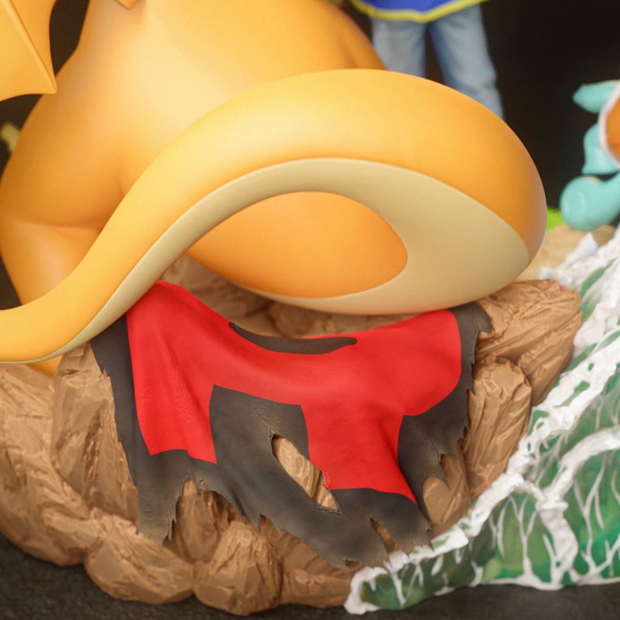 Ash Ketchum & Red Charizard - Pokemon