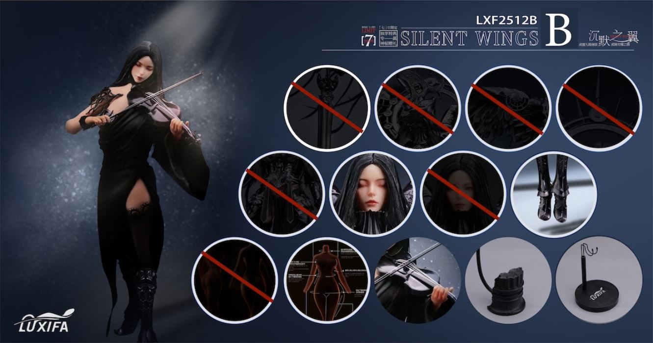 Anniversary Limited Silence Wings Dark Angel Soloist 1/6