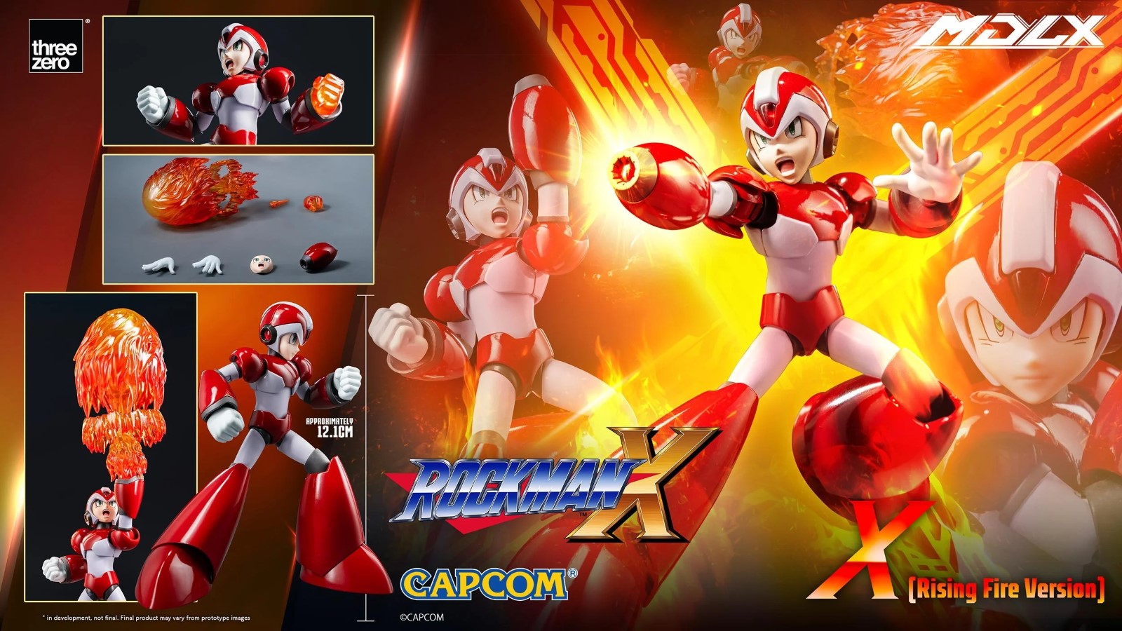 MDLX Mega Man X Rising Fire