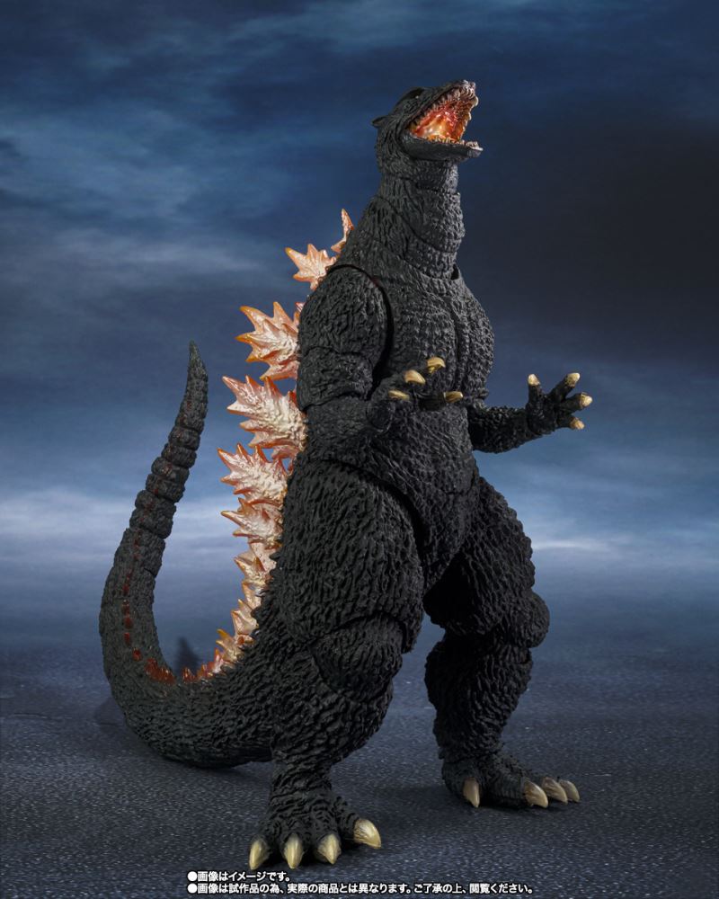 SHMonsterArts Godzilla (2004) Radiation Heat Ray Ver. VS New Goutengo