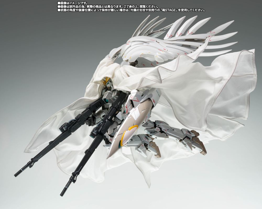 GUNDAM FIX FIGURATION METAL COMPOSITE Wing Gundam Zero Cloaked Custom