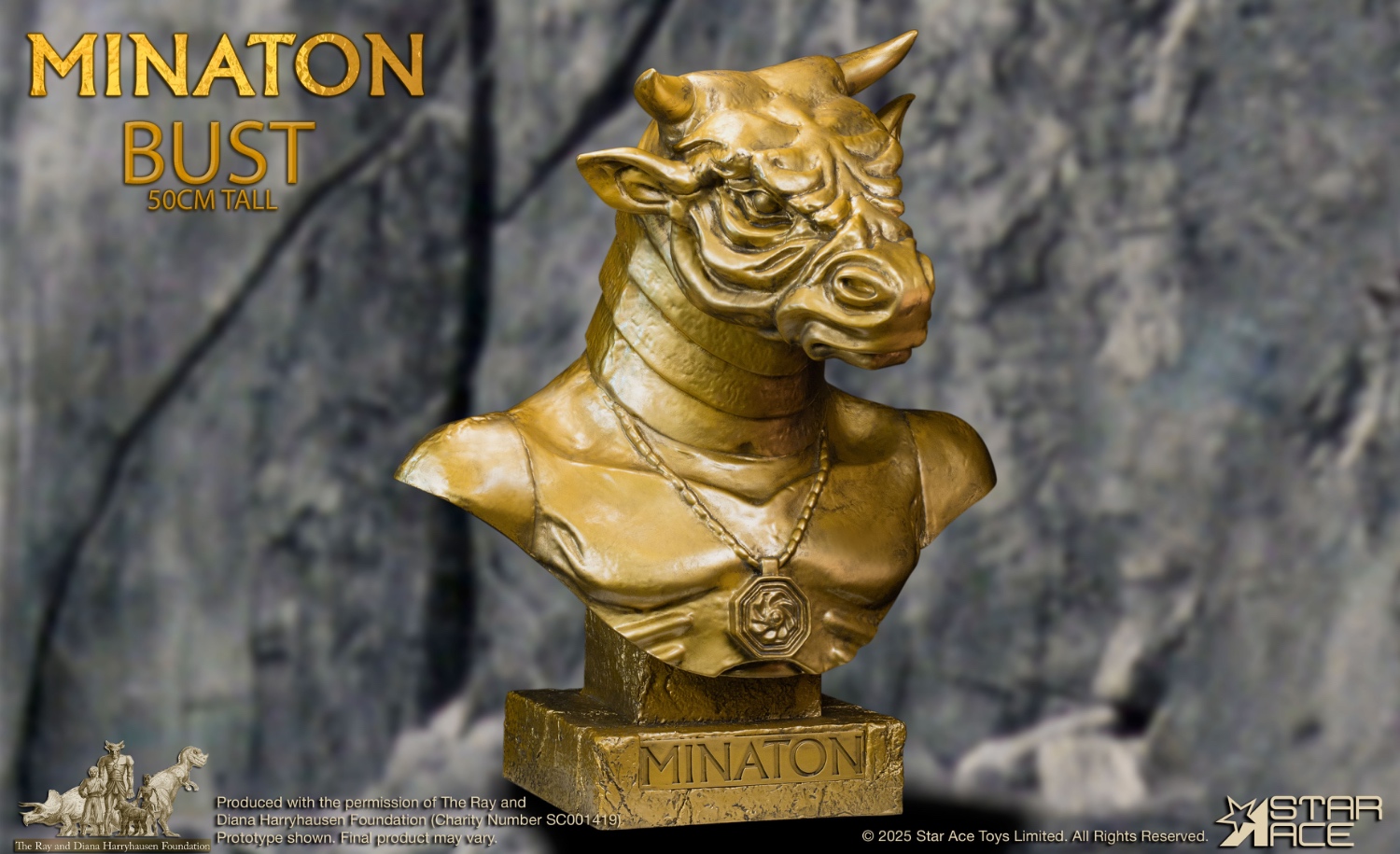 Ray Harryhausen - Minaton Bust