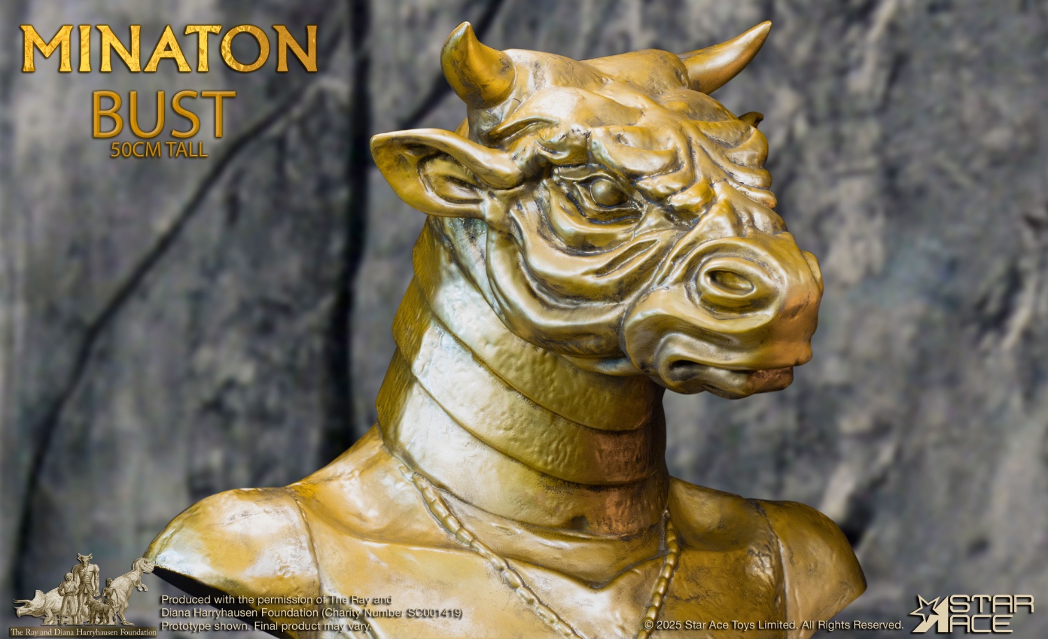 Ray Harryhausen - Minaton Bust