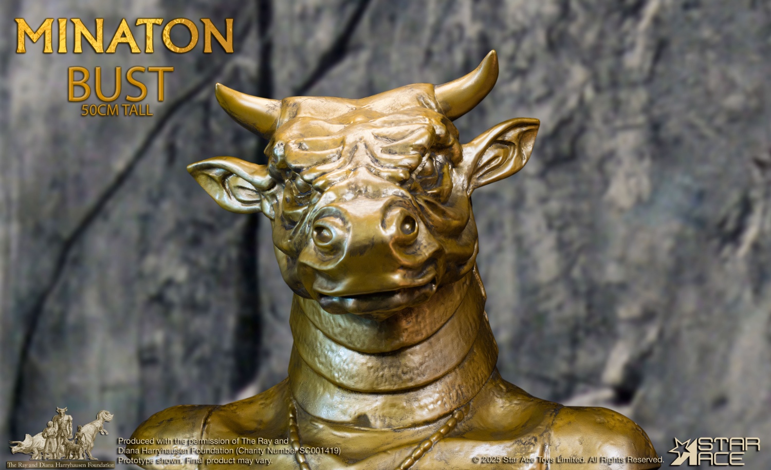 Ray Harryhausen - Minaton Bust