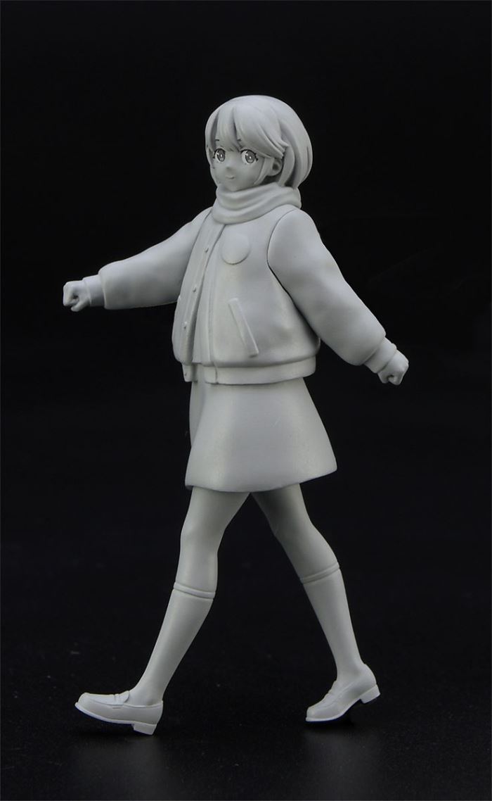 Toyota Starlet EP71 Si Limited (3-door) mid-model Rei Hazumi w/figure