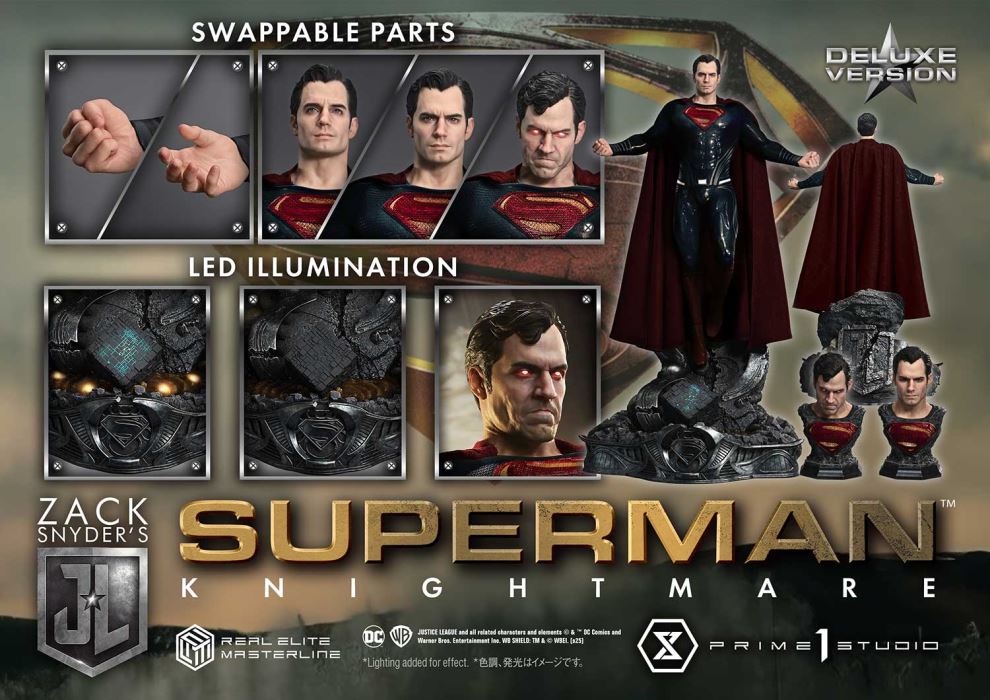 Justice League Superman Knightmare Color Edition DX version