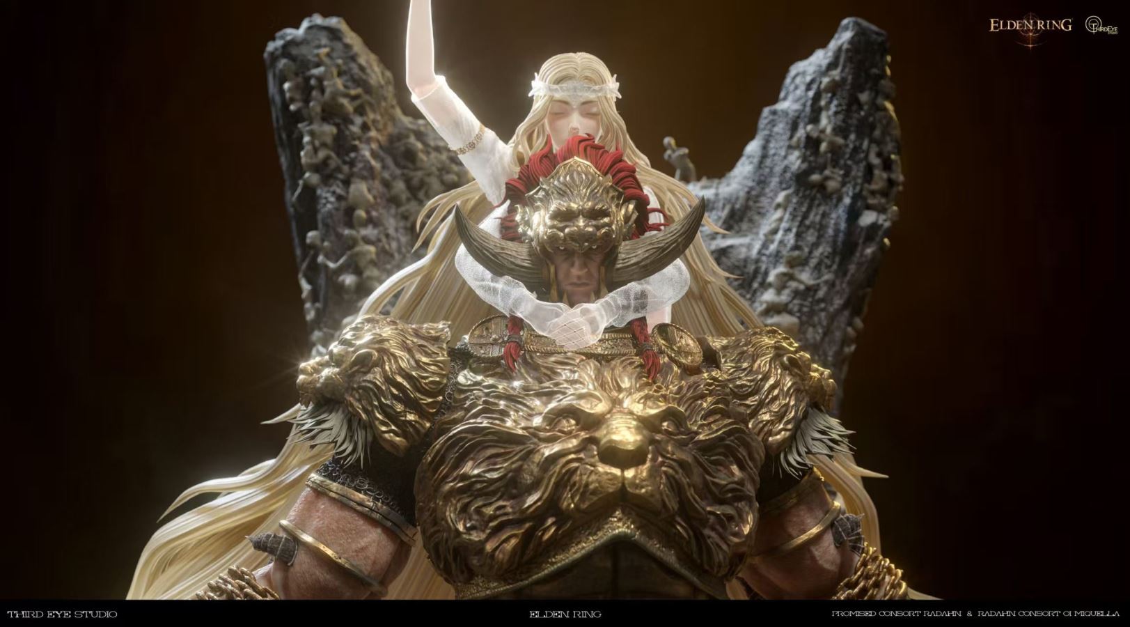 Promised Consort Radahn & Radahn Consort of Miquella - Elden Ring