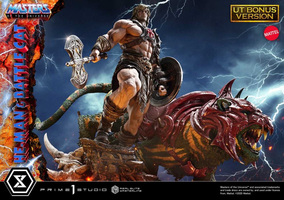 Masters of the Universe He-Man & Battle Cat Ultimate Version 