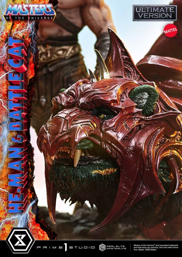 Masters of the Universe He-Man & Battle Cat Ultimate Version 