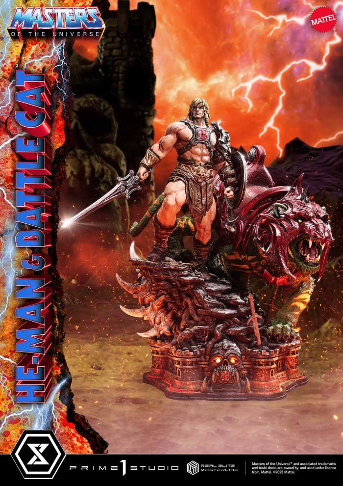 Masters of the Universe He-Man & Battle Cat Ultimate Version 