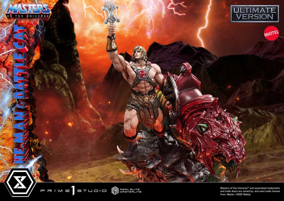 Masters of the Universe He-Man & Battle Cat Ultimate Version 