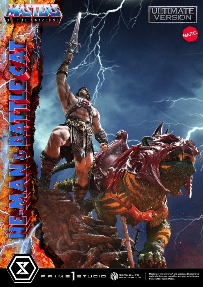 Masters of the Universe He-Man & Battle Cat Ultimate Version 