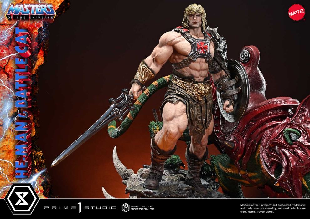 Masters of the Universe He-Man & Battle Cat Ultimate Version 