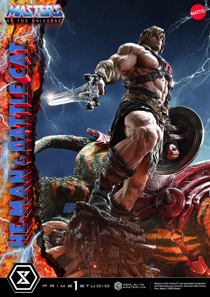 Masters of the Universe He-Man & Battle Cat Ultimate Version 